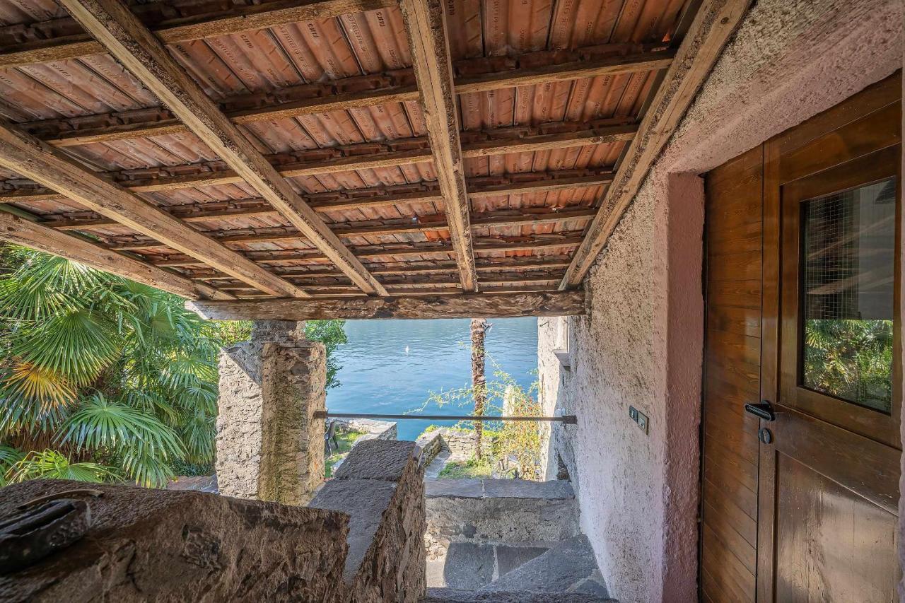 Flux Apprtamento Direttamente Sul Lago Dorta Pettenasco Exterior foto