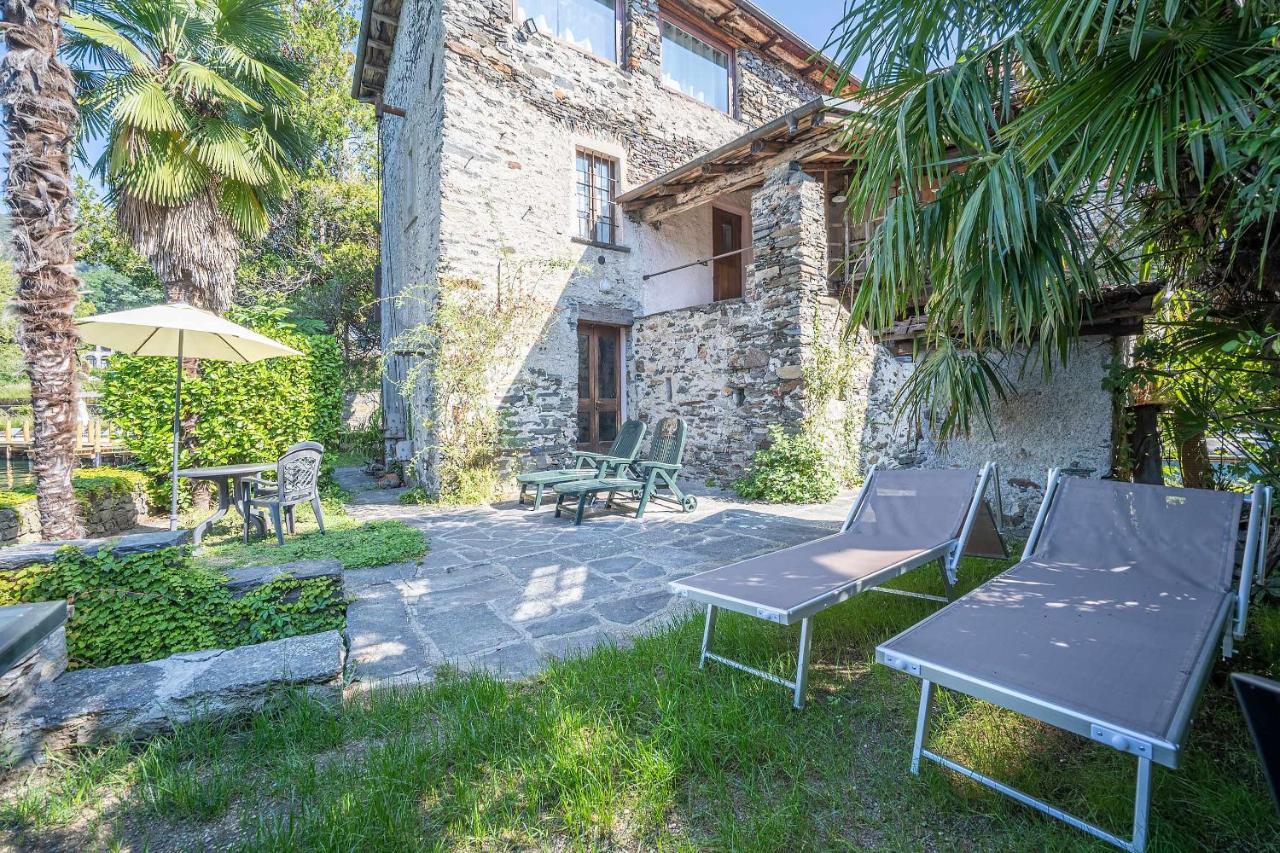 Flux Apprtamento Direttamente Sul Lago Dorta Pettenasco Exterior foto